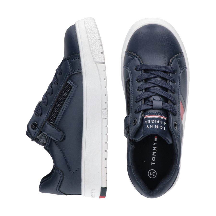 Sneakers bassa allacciata Tommy Hilfiger da bambino Tommy Hilfiger | T3X9336371351800X